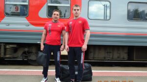 Равиль Азизов со своим подопечным Михаилом Захарьевым вернулись со спортивных…