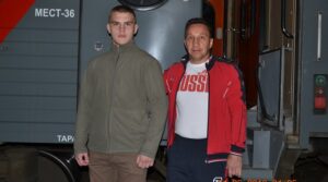Михаил Захарьев с тренером Равилем Азизовым отправились на спортивные сборы…