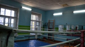 Начались тренировки в зале бокса на ул. Ленина 20. Летом…