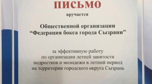 Сегодня руководитель проекта «Старт к успеху», член Федерации бокса города…