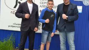 Сегодня при поддержке федерации бокса города Сызрань победитель первенства ПФО…
