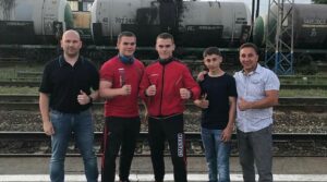 Провожаем команду боксёров федерации бокса г.о.Сызрань: Михаила и Дмитрия Захарьевых,Геворга…