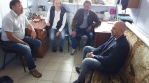 Провёл рабочую встречу с руководством федерации гребного спорта города Сызрань….