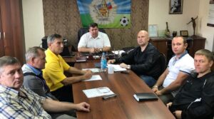 Сегодня в кабинете Руководителя Управления физической культуры и спорта Администрации…