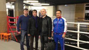 Торжественное открытие боксёрского клуба имени двукратного олимпийского чемпиона по боксу…