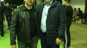 Председатель федерации бокса г.о.Сызрань Сергей Иванов с генеральным секретарём Федерации…