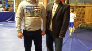 Тренировку по боксу в СК «Грузавто» посетил заместиель председателя совета…