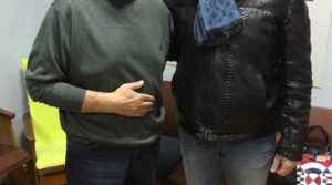 С моим студенческим физруком на торжественном мероприятии посвящённым инвалидам-спортсменам. Сегодня…