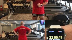 Физкультпривет! На отдыхе со спортом ,вечернее кардио. #зож #физкультпривет #сызраньбокс…