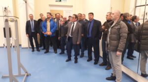 В преддверии открытия нового спортивного комплекса на улице Победы 68,…