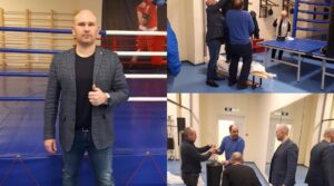 Наводим порядок в боксерском зале нового ФСК! #сызраньбокс