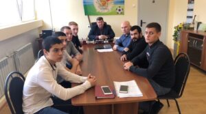 Сегодня в стенах кабинета руководителя управления физической культуры и спорта…