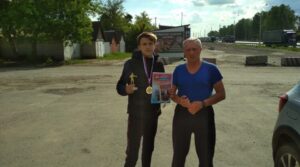 Поздравляем Никиту Гусельникова СК «Грузавто» , тренеры : Виталий Хаджиониди…