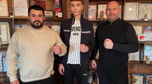 При поддержке ОО «Сплочение» воспитанник тренера Ровшана Агаева Николай Ставропольцев…