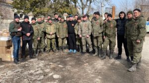 Поддержали боевой дух наших бойцов !