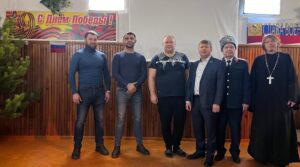 В преддверии нового года снова навестили наших военных в госпитале….