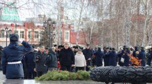 В Сызрани почтили память погибших участников СВО 3 января в…