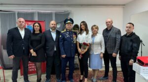 На благотварительном патриотическом вечере поэзии организованным спортивно -патриотическим клубом «Сильная…