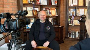 Съемка 🎬 передачи «Перекресток» в честь юбилея нашей общественной организации…