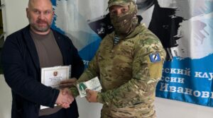 Сегодня для меня большая честь получить столь высокую награду из…
